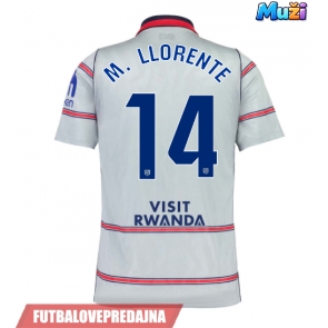 Lacne Muži Futbalové dres Atletico Madrid Marcos Llorente #14 2026-27 Krátky Rukáv - Tretina